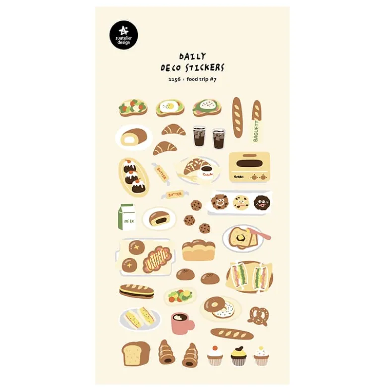 Suatelier | Pegatinas Food Trip #7
