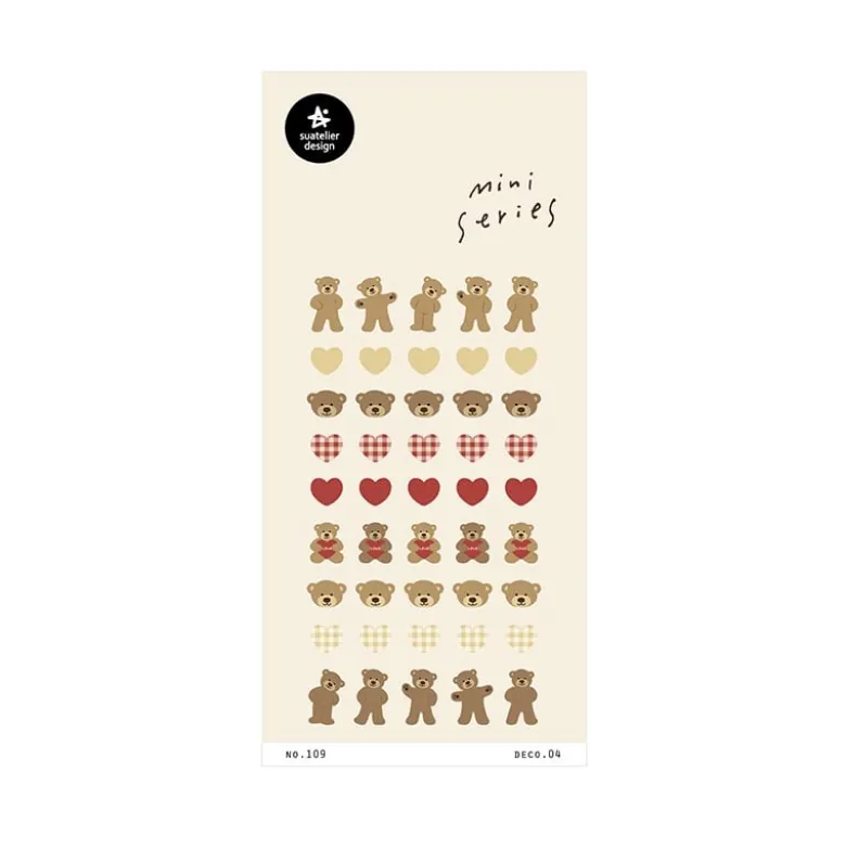 Suatelier | Pegatinas Mini Series Deco 04