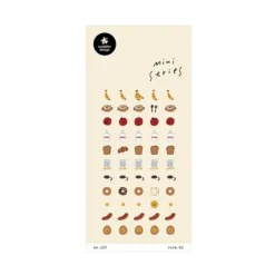 Suatelier | Pegatinas Mini Series Food 02