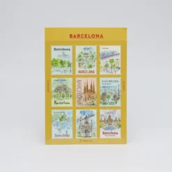 Suatelier | Pegatinas Post Stamp L'après-midi Barcelona