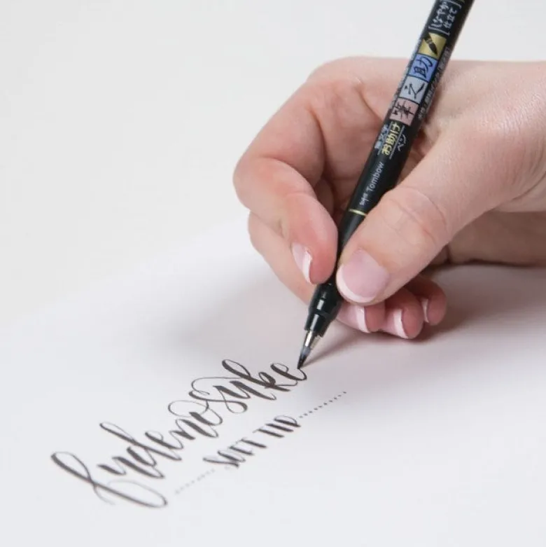Tombow | Pincel Fudenosuke Brush Pen Soft