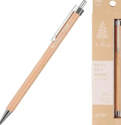 Tombow | Portaminas Wooden Monogatari 0.5 Natural