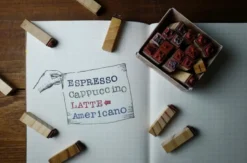 Tools To Liveby | Set de Sellos Abecedario Mayúscula