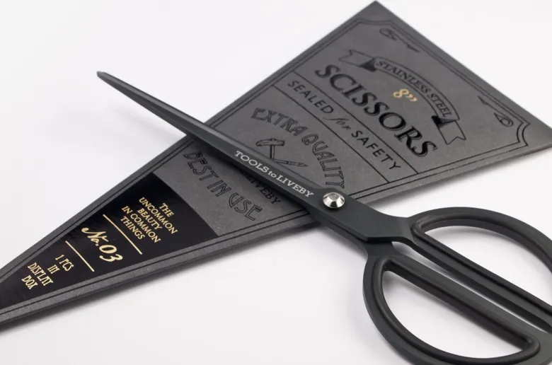 Tools To Liveby | Tijeras 8" Black