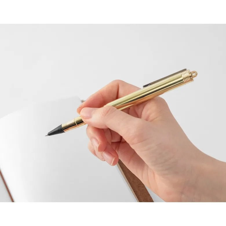 Traveler's Company | Bolígrafo Roller Brass