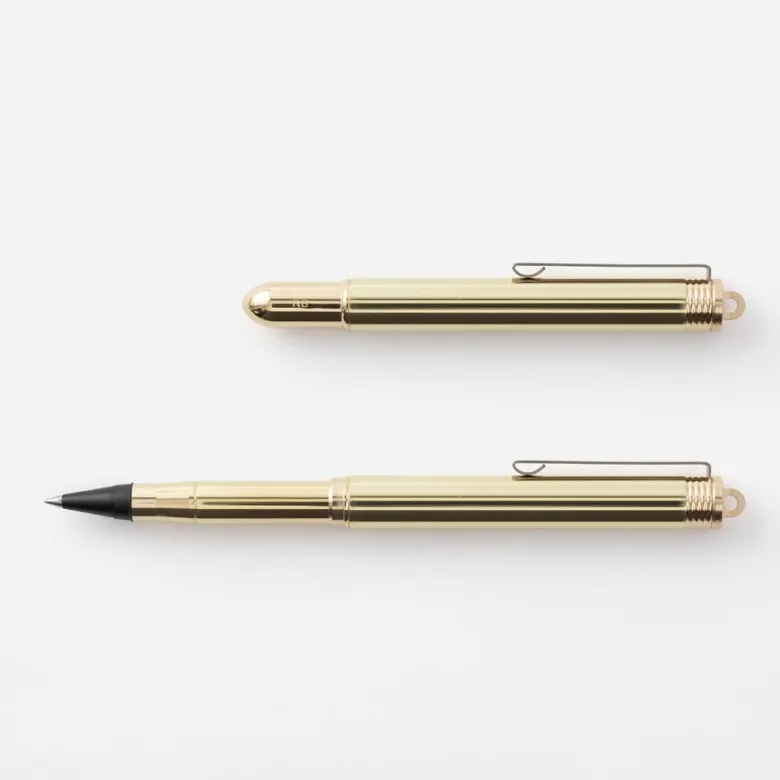 Traveler's Company | Bolígrafo Roller Brass