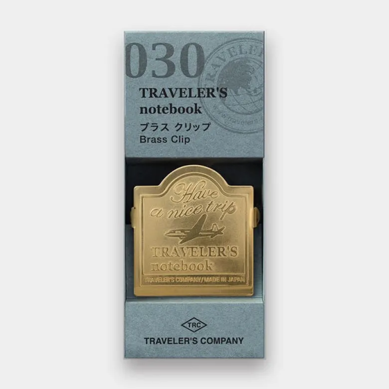 Traveler's Company | Clip Brass Airplane