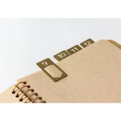 Traveler's Company | Clips Numerados Brass