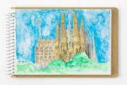 Traveler's Company | Cuaderno Con Espiral B6 PAPEL ACUARELA