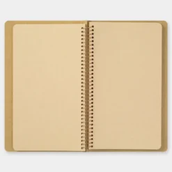Traveler's Company | Cuaderno con Espiral A5 Slim Papel Kraft