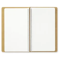 Traveler's Company | Cuaderno con Espiral A5 Slim Papel Blanco