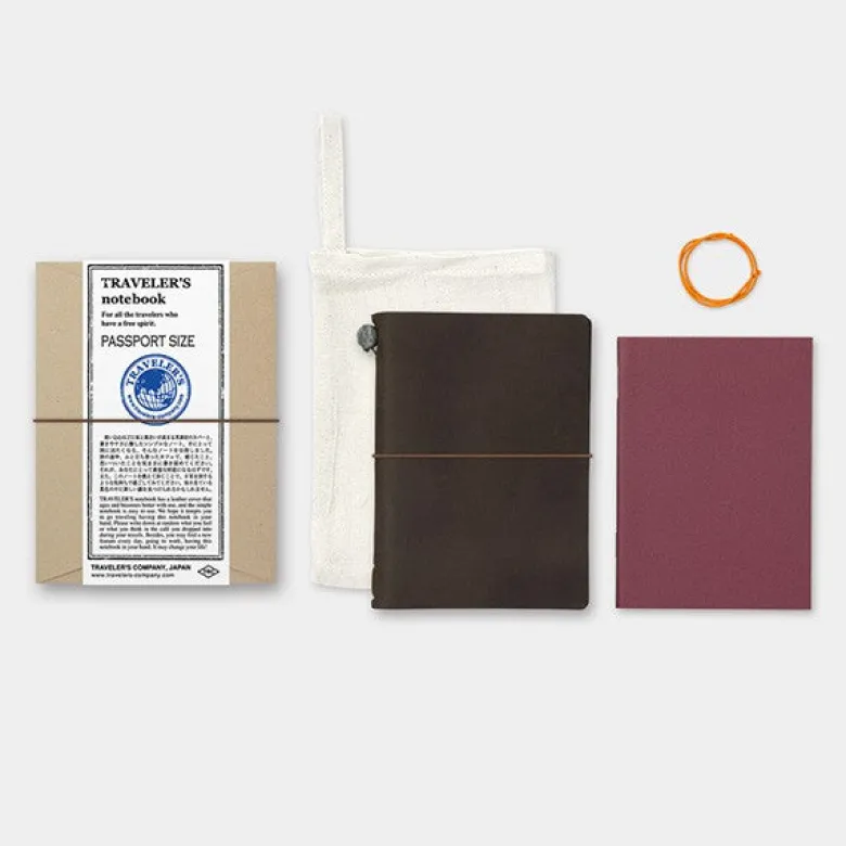 Traveler's Company | Cuaderno Traveler's Notebook Passport Brown