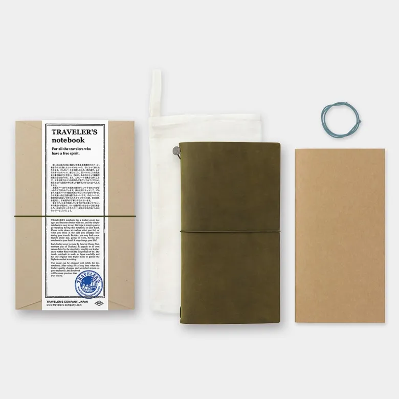 Traveler's Company | Cuaderno Traveler's Notebook Regular Olive
