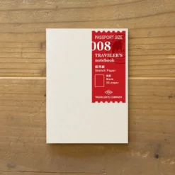 Traveler's Company | Recambio Passport 008 Papel Sketch