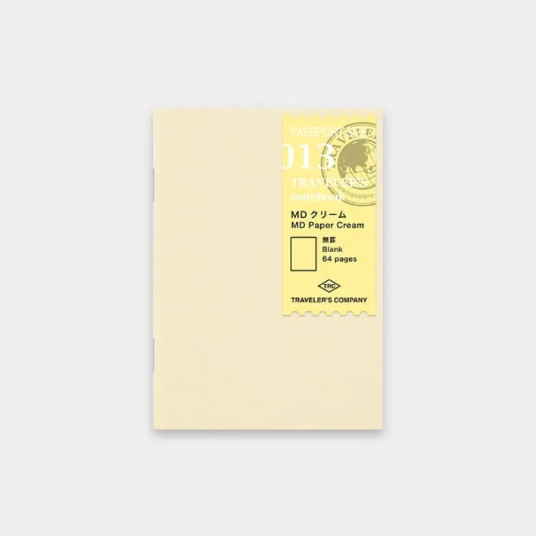 Traveler's Company | Recambio Passport 013 Papel Crema