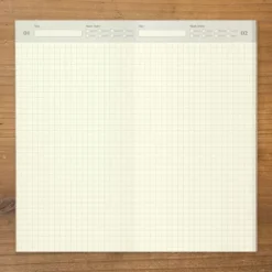 Traveler's Company | Recambio Regular 005 Planificador Diario