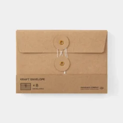 Traveler's Company | Set de Sobres Kraft M Gris