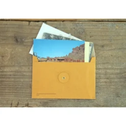 Traveler's Company | Set de Sobres Kraft M Naranja