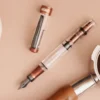 TWSBI | Pluma Estilográfica Diamond 580 ALR Affogato with Onyx EF