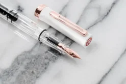 TWSBI | Pluma Estilográfica ECO White With Rose Gold EF