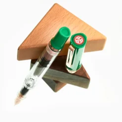 TWSBI | Set Pluma Estilográfica ECO T Royal Jade F con Tinta Midnight Blue