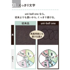 Uniball | Bolígrafo ONE Fika Color 0.38 Mango Orange