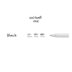 Uniball | Bolígrafo ONE 0.5 Negro