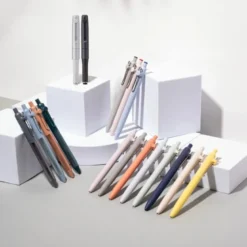 Uniball | Bolígrafo Zento Standard 0.7 Ambar (Tinta Negra)