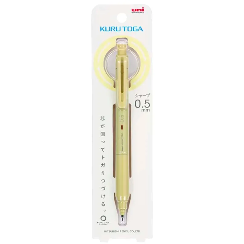 Uniball | Portaminas Kuru Toga KS 0.5 Cream Yellow