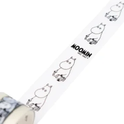 World Craft | Moomin Face Series Ennui Clear Tape