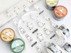 World Craft | Moomin Face Series Angry Clear Tape
