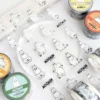 World Craft | Moomin Face Series Happy Clear Tape