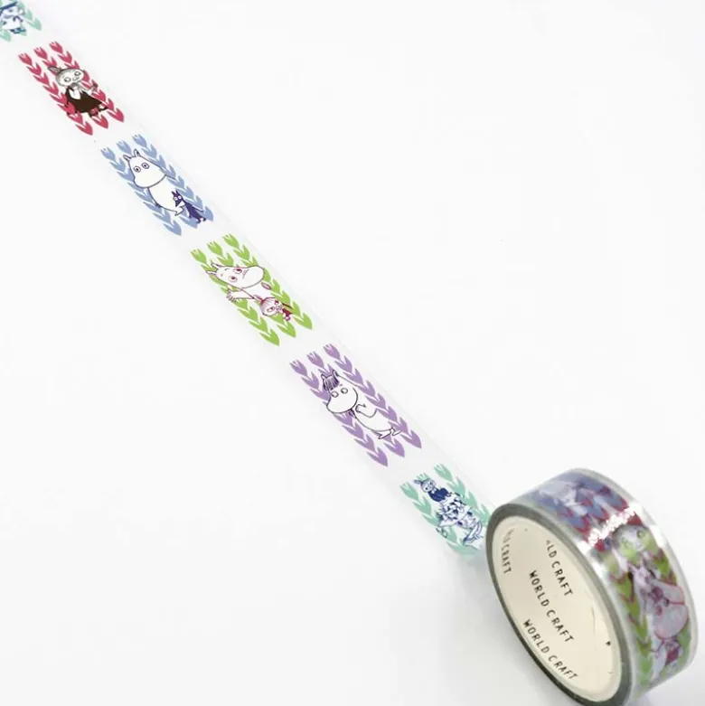 World Craft | Moomin Grass Clear Tape