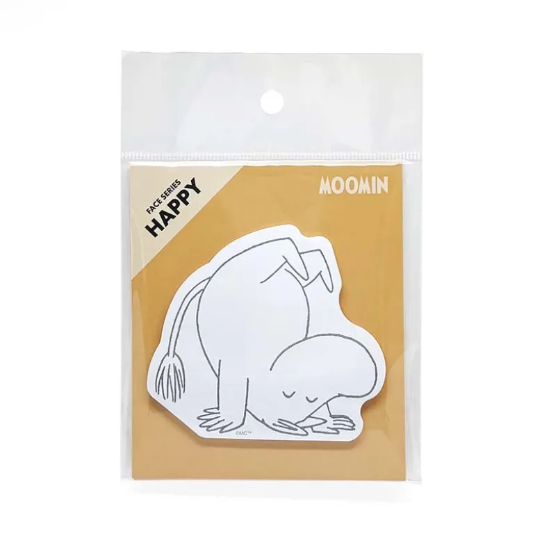 World Craft | Notas Adhesivas Moomin Face Series Happy