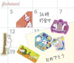 World Craft | Pegatinas Flake Moomin Friends B