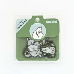 World Craft | Pegatinas Flake Moomin Face Series Thinking