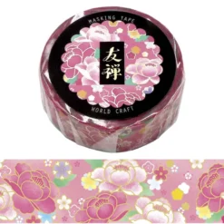 World Craft | Yuzen Peony Washi Tape