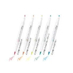 Zebra | Pack de Rotuladores Pincel Mildliner Pastel (Nuevo Packaging)