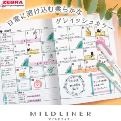 Zebra | Pack de Subrayadores Mildliner Calm