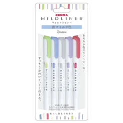 Zebra | Pack de Subrayadores Mildliner Retro (Nuevo Packaging)