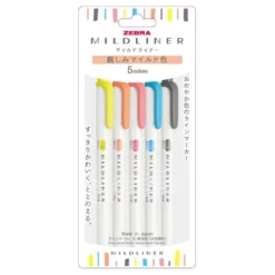 Zebra | Pack de Subrayadores Mildliner Soft (Nuevo Packaging)