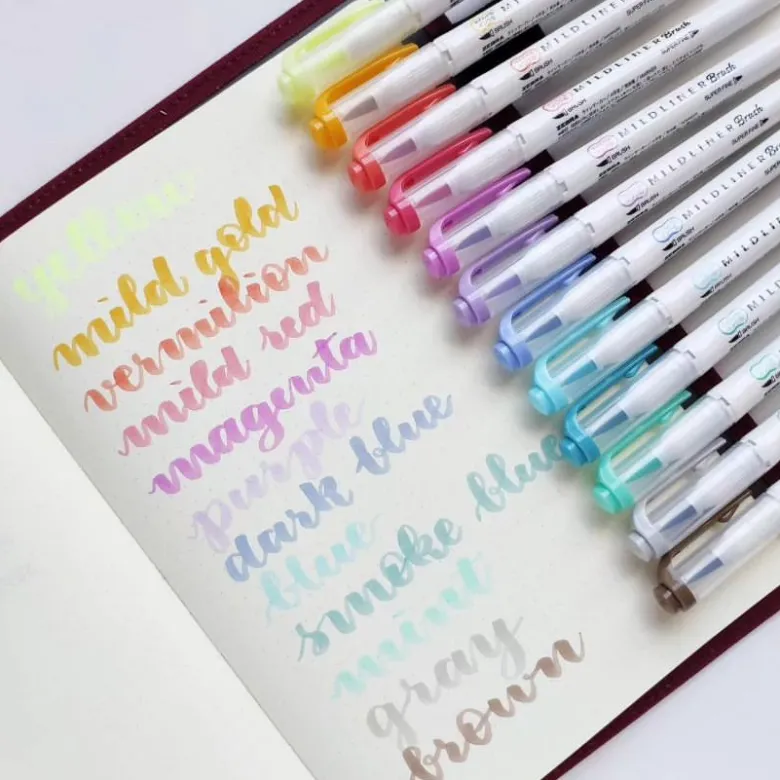 Zebra | Rotuladores Pincel Brush Mildliner