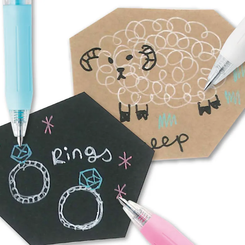 Zebra | Set de Bolígrafos Gel Sarasa Milk
