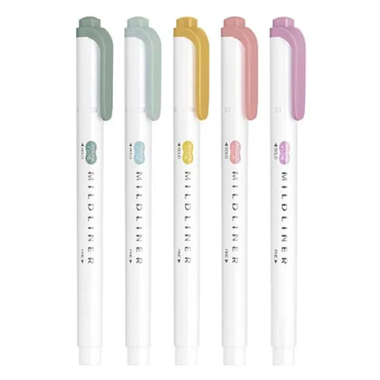 Zebra | Subrayadores Mildliner Colores Calm (Individual)