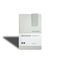 Zequenz | Cuaderno Galaxy A6 Silver Star (Interior a Escoger)