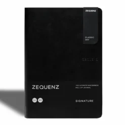 Zequenz | Cuaderno Signature Classic A5 Black (Cuadros)