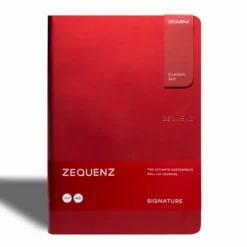 Zequenz | Cuaderno Signature Classic A5 Red (Cuadros)