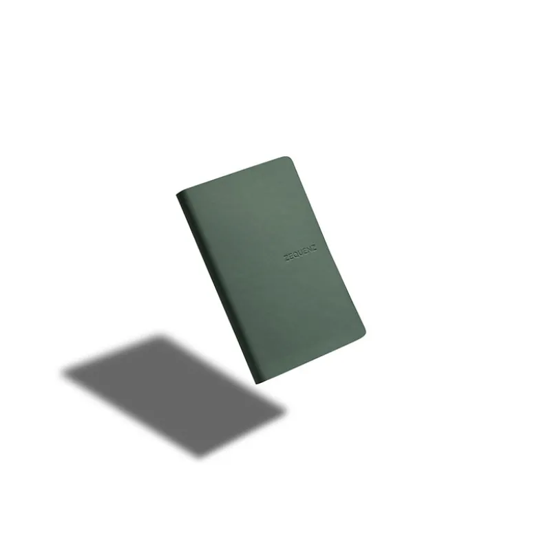Zequenz | Cuaderno The Color A6 Jade (Cuadros)