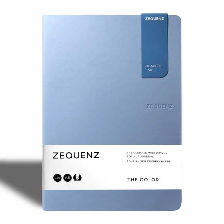 Zequenz | Cuaderno The Color A5 Light Blue (Interior a escoger)